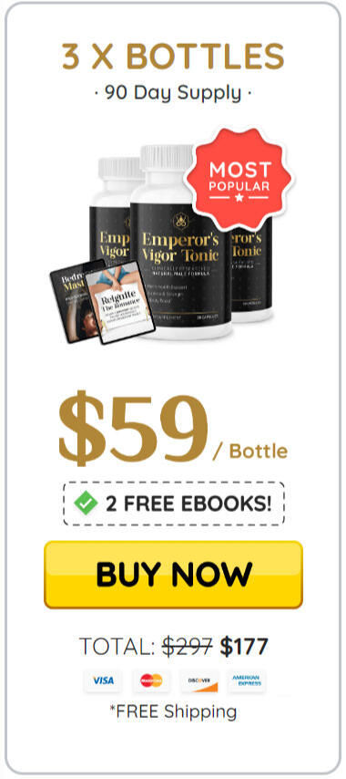 Emperor’s Vigor Tonic 3 bottle